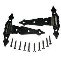 2040 8" Ornamental Self-Closing T Hinge